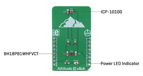 Mikroe MIKROE-3328 Altitude 3 Click板